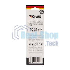 Пилка для электролобзика по дереву Kranz T119B 76 мм 12 зубьев на дюйм 4-30 мм (2 шт./уп.)