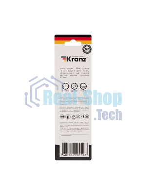 Пилка для электролобзика по дереву Kranz T119B 76 мм 12 зубьев на дюйм 4-30 мм (2 шт./уп.)