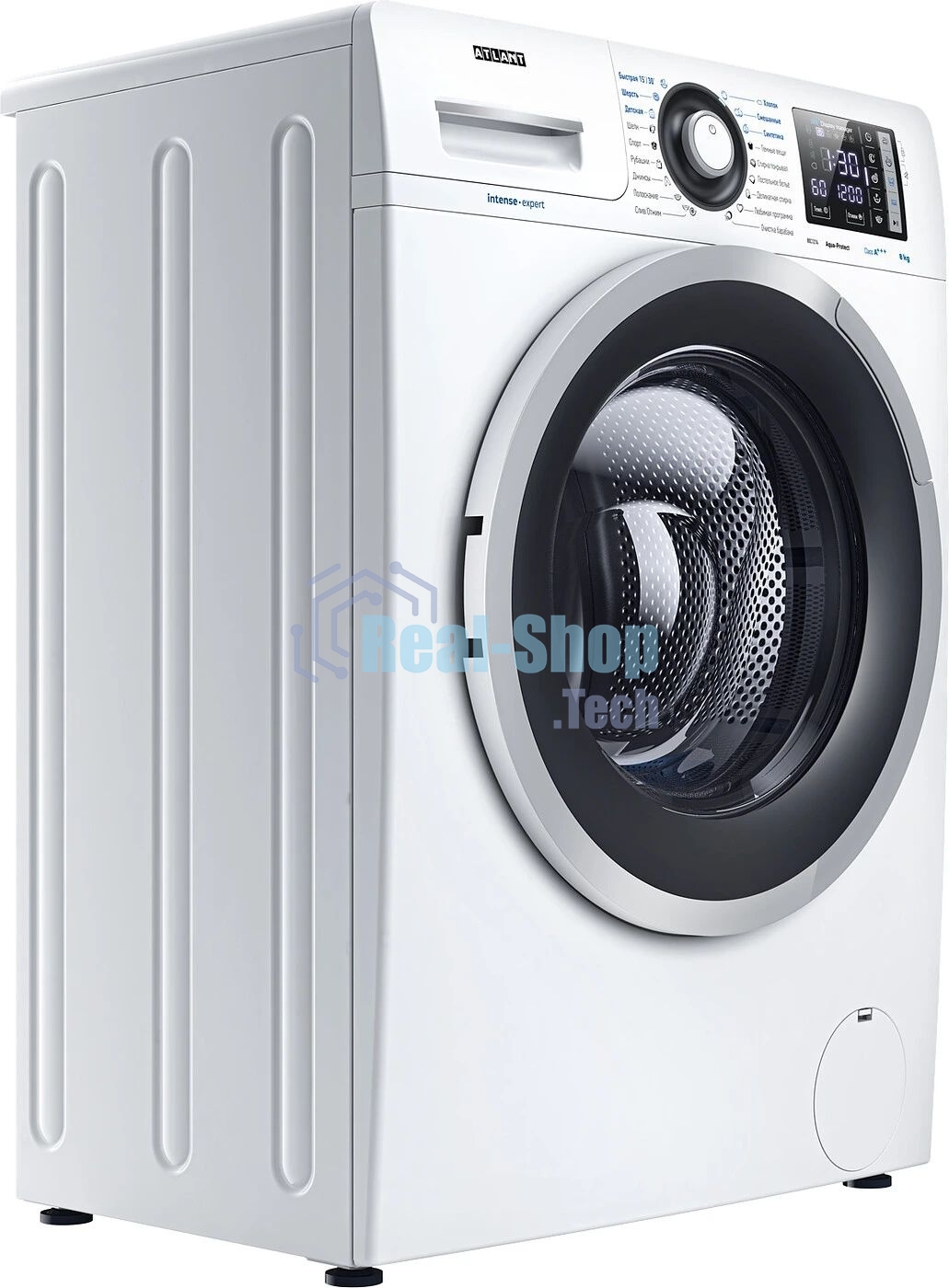 Стиральная машина Atlant СМА 80С1214-01 белый, загрузка фронтальная 8 кг, 1200 об/мин., класс: А+++
