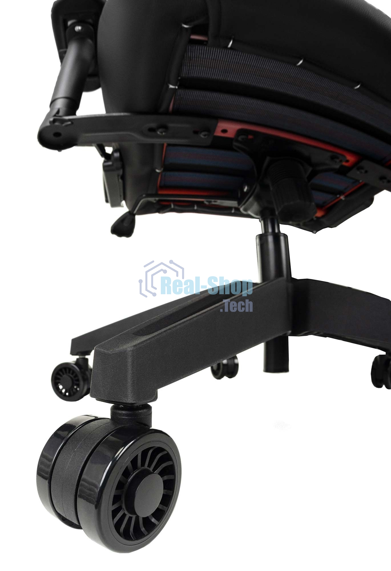 Кресло игровое Knight Outrid Smile черный эко.кожа крестов. пластик