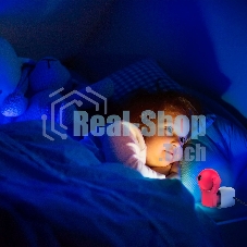 Светильник розеточный Gauss с фиксированной проекцией и датчиком освещ. 0.5Вт розо. 1/100