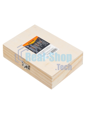 Набор сверл Форстнера по дереву Sparta 10-15-20-25-35 мм, 5 шт, в дерев. боксе, цилин. хвостовик