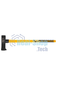 Колун-кувалда Denzel 4000 г, кованая, фибергласовая рукоятка c TPR покрытием, 880 мм