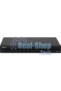 Видеорегистратор IP Dahua 8-канальный 4K и H.265+. Входящий поток до 160 Мбит/с; сжатие: H.265+, H.265, H.264+, H.264; разрешение записи до 12Мп; накопители: 2 SATA III до 20Тбайт; воспроизведение: 8кн