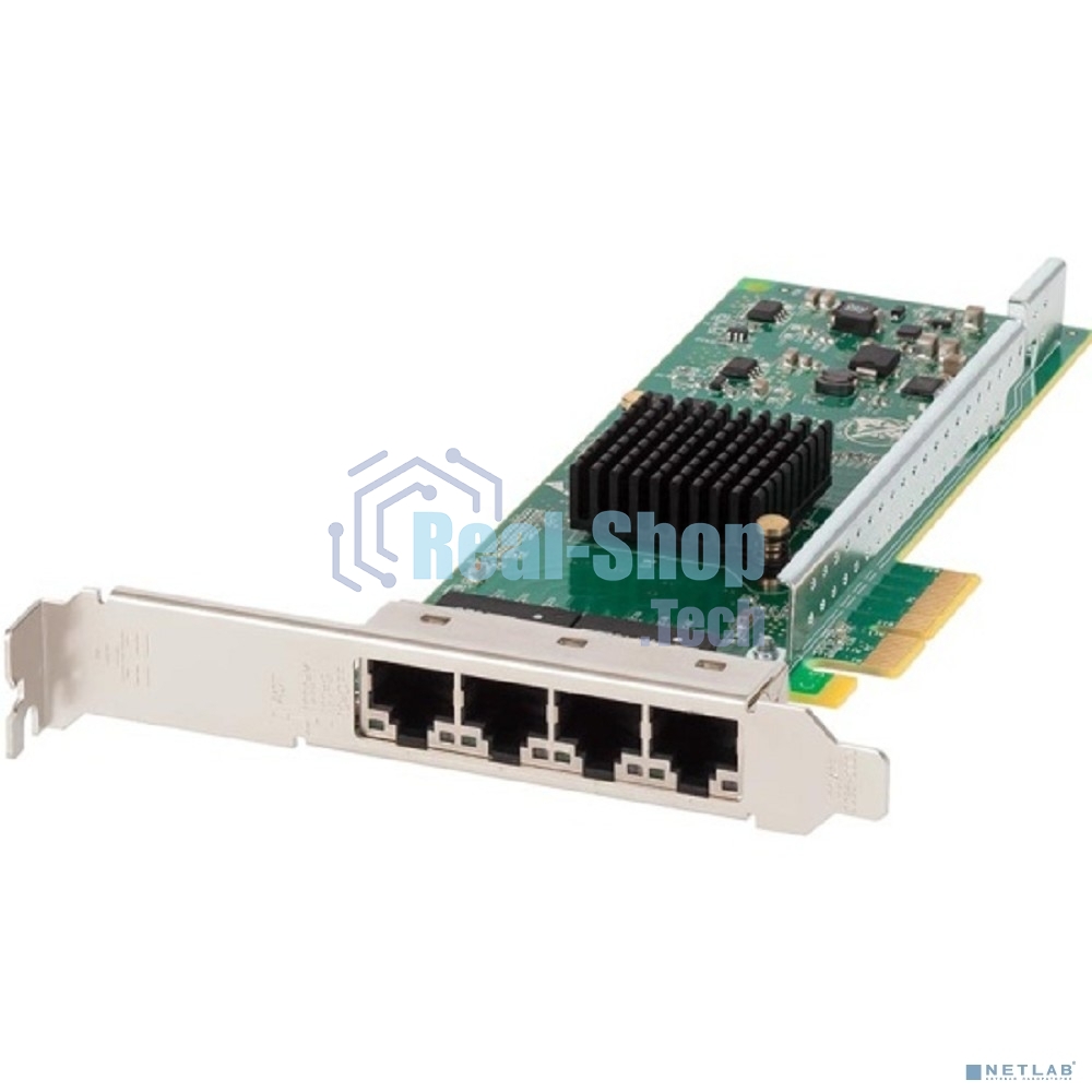 Сетевой адаптер Quad Port Copper Gigabit Ethernet PCI Express Server Adapter Intel® based (PE2G4I35L) OEM (аналог Intel I350-T4)