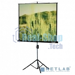 Экран на треноге Lumien 150x150 см Eco View LEV-100101 1:1 напольный рулонный