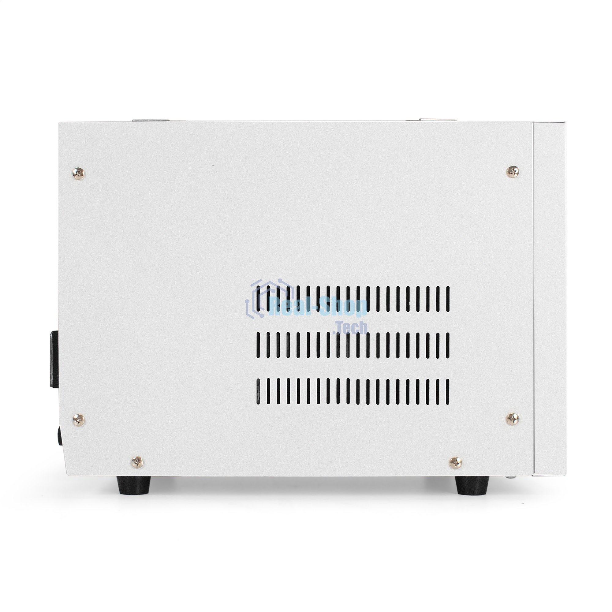 Стабилизатор напряжения ExeGate Expert AS-15000 (15000ВА, вход 140-260В, цветной дисплей, выход 220В±8%, КПД 98%, 5 уровней защиты, задержка, усиленный метал. корпус, клем.колодка, RTL)