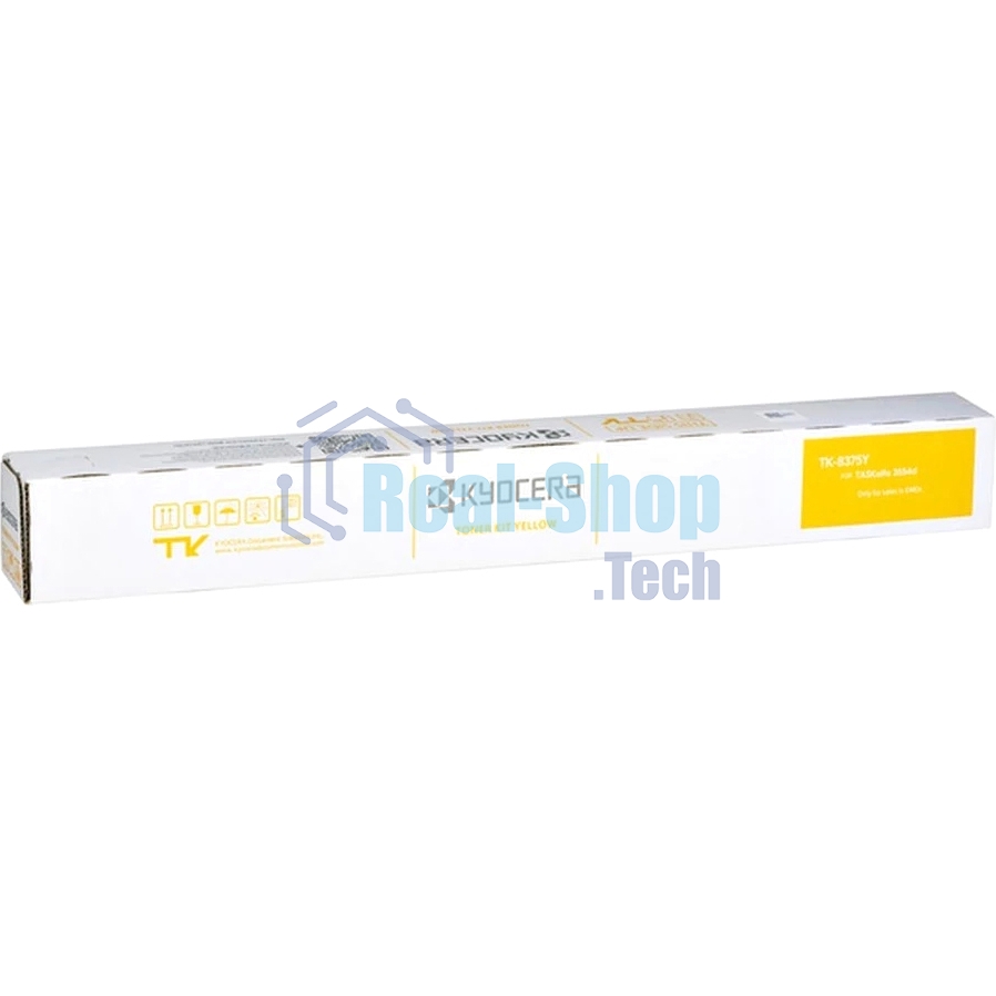 Картридж лазерный TK-8375Y 20 000 стр. Yellow для TASKalfa 3554ci
