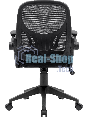 Кресло Defender Office черный, сетка, 120 кг, регулируемые подлокотники