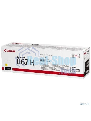 Картридж лазерный Canon CRG 067 HY (5103C002) желтый (24000 стр.) для Canon LBP631/633/MF651/655/657