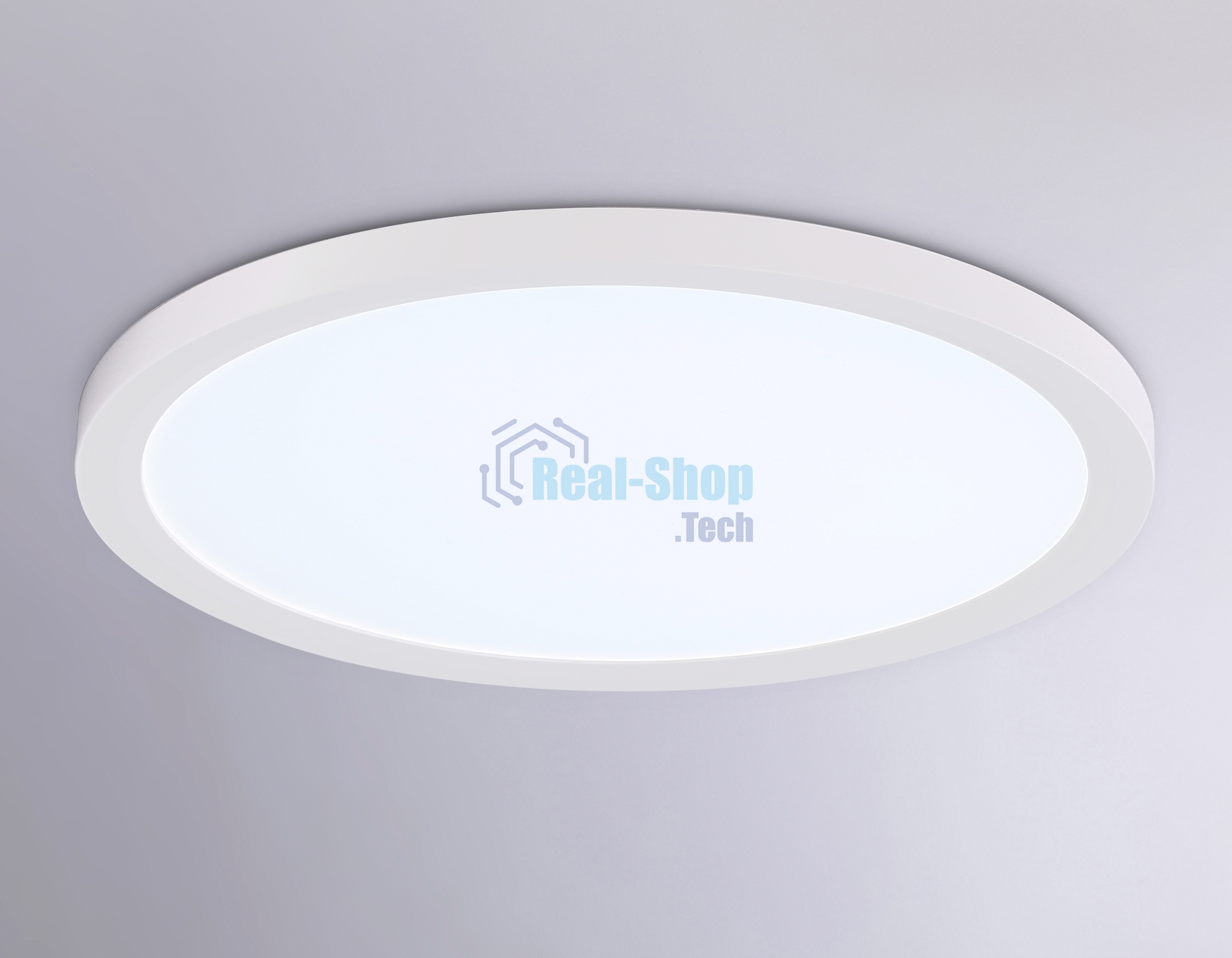 Светильник светодиодный ультратонкий Ambrella light FZ1905 WH белый IP54 26W 3000K-6500K CCT-переключатель D370*25 (Без ПДУ)