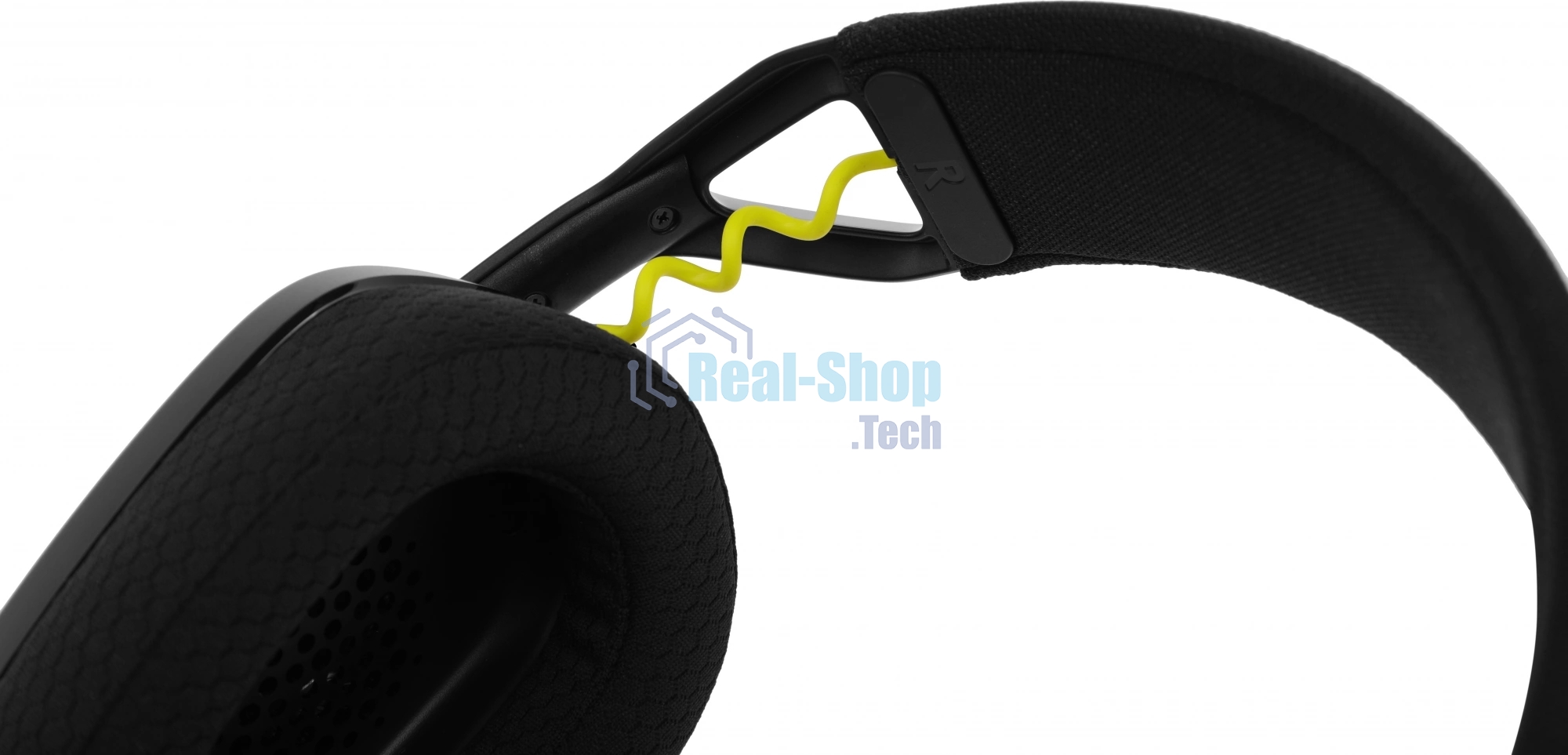Гарнитура Logitech G435 чёрный/жёлтый, беспроводная, Bluetooth/USB, до 18 ч
