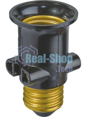 Патрон-переходник Navigator с розетки на E27 на E27 NLA-E27-S-E27