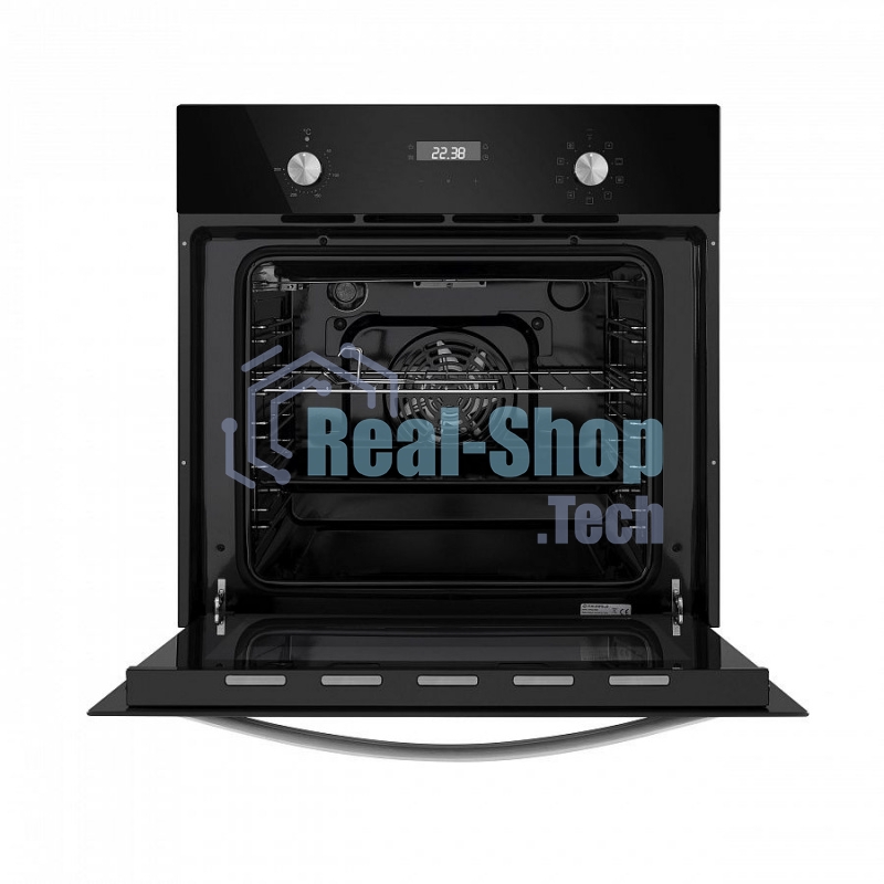 Духовой шкаф электрический Maunfeld EOEM.589B черный/серебристый, встраиваемый