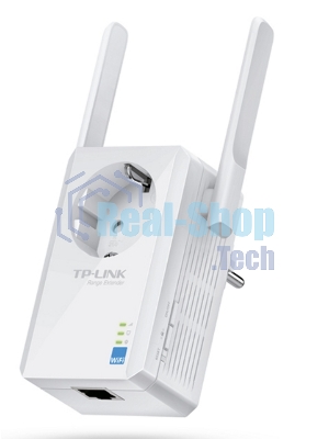 Сетевой адаптер TP-Link SOHO TL-WA860RE 300Mbps Wireless N Wall Plugged Range Extender with AC Passthrough, QCA(Atheros), 2T2R, 2.4GHz, 802.11b/g/n, 1 10/100Mbps LAN port, Range Extender button, Range Extender mode, suppo поставляется без кабеля RJ-45