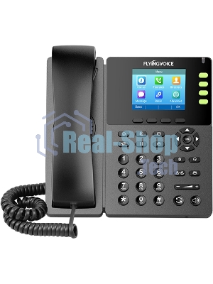 Телефон IP Flyingvoice FIP-13G черный