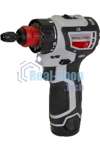 Дрель-шуруповерт аккумуляторная ИНТЕРСКОЛ ДА-10/12В 36, Аккумуляторная, 12В, 2 АКБ, Кейс