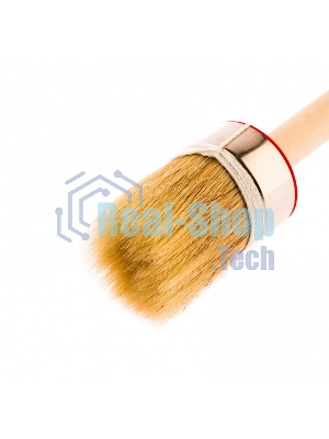 Кисть круглая MTX 82047 Профи №10 40 мм, натуральная щетина, деревянная рукоятка