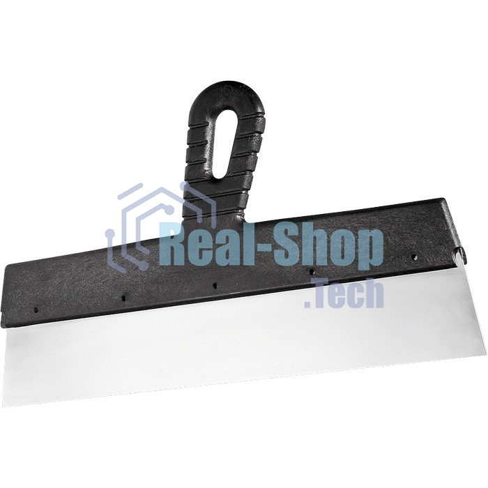 Шпатель фасадный Сибртех из нержавеющей стали, 450 мм, пластмассовая ручка