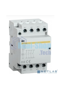 Контактор модульный КМ40-40М AC/DC IEK MKK21-40-40 IEK