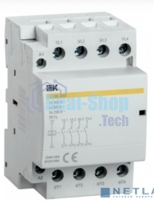 Контактор модульный КМ40-40М AC/DC IEK MKK21-40-40 IEK