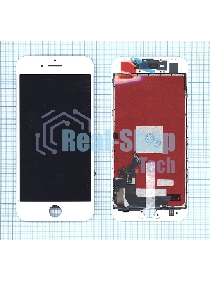 Дисплей для iPhone 8 в сборе с тачскрином (Tianma), белый