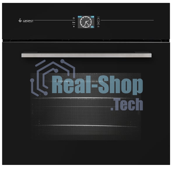 Духовой шкаф электрический Gefest ДА 622-04 А1S черный, встраиваемый