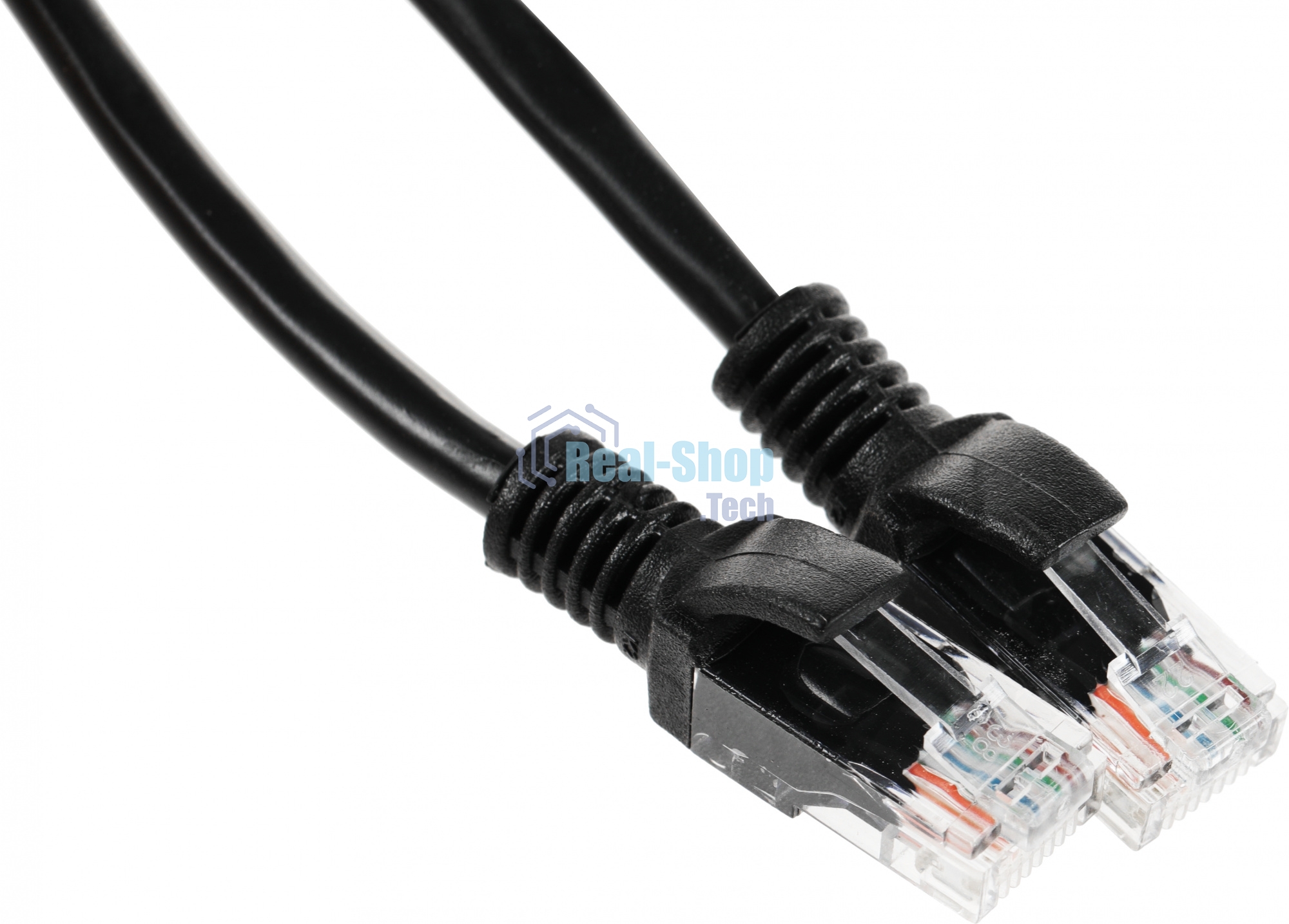 Патч-корд UTP Cablexpert PP12-3M/BK 5e, 3м, литой, многожильный, черный