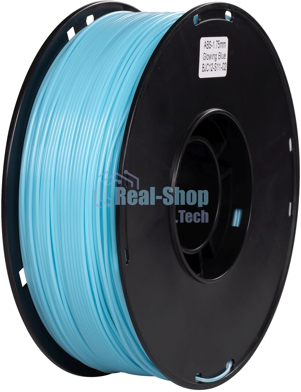 Пластик для принтера 3D Cactus CS-3D-ABS-1KG-L-BLUE ABS LUMINOUS d1.75мм 1кг 1цв.