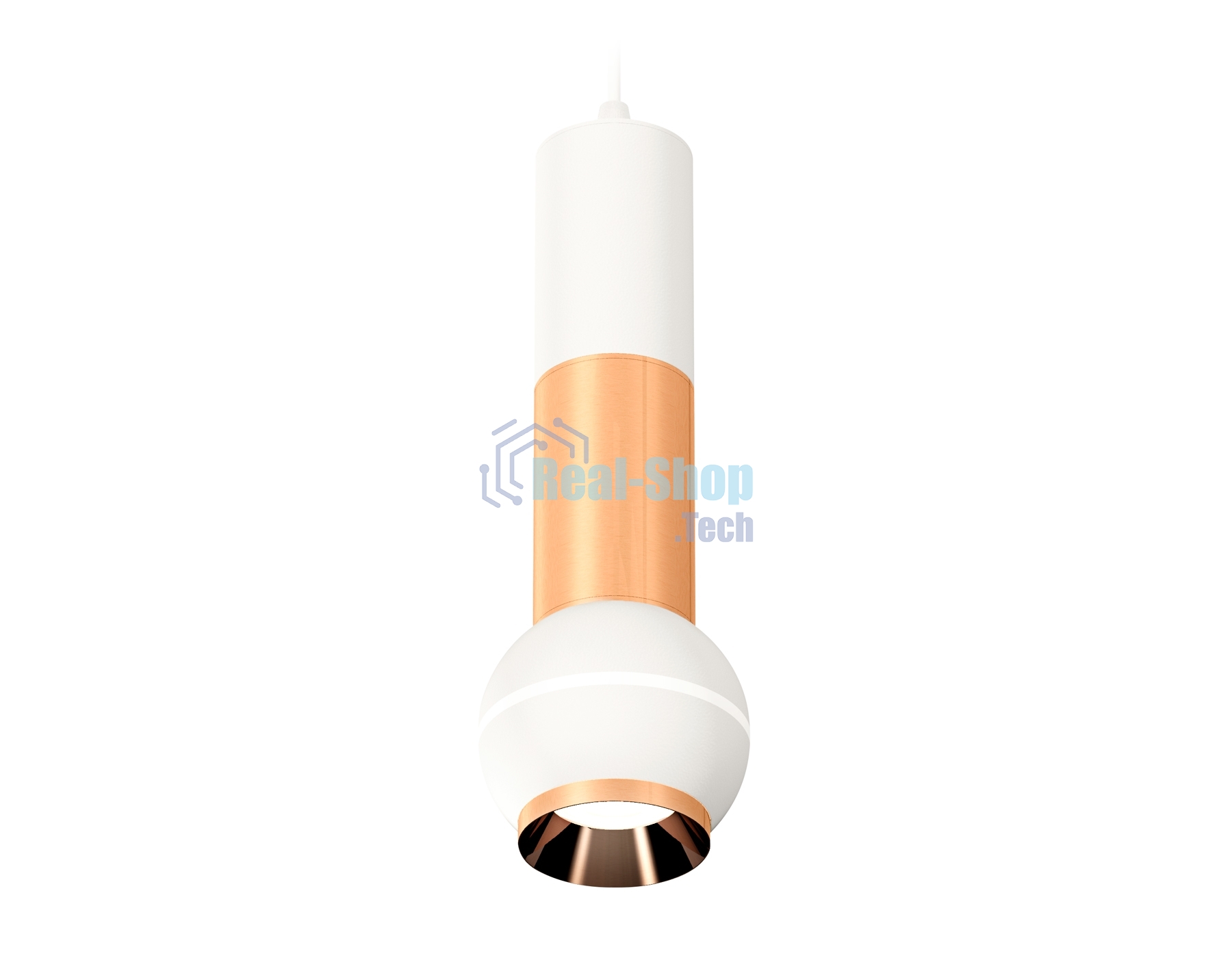 Светильник Ambrella XP1101040 SWH/PPG белый песок/золото розовое полированное MR16 GU5.3 LED 3W 4200K