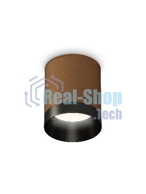 Светильник Ambrella Light XS6304010 SCF/PBK кофе песок/черный полированный MR16 GU5.3 (C6304, N6131)