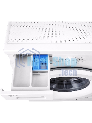 Стиральная машина LG F2Y1HS3W белый, загрузка фронтальная 7 кг, 1200 об/мин., класс: А