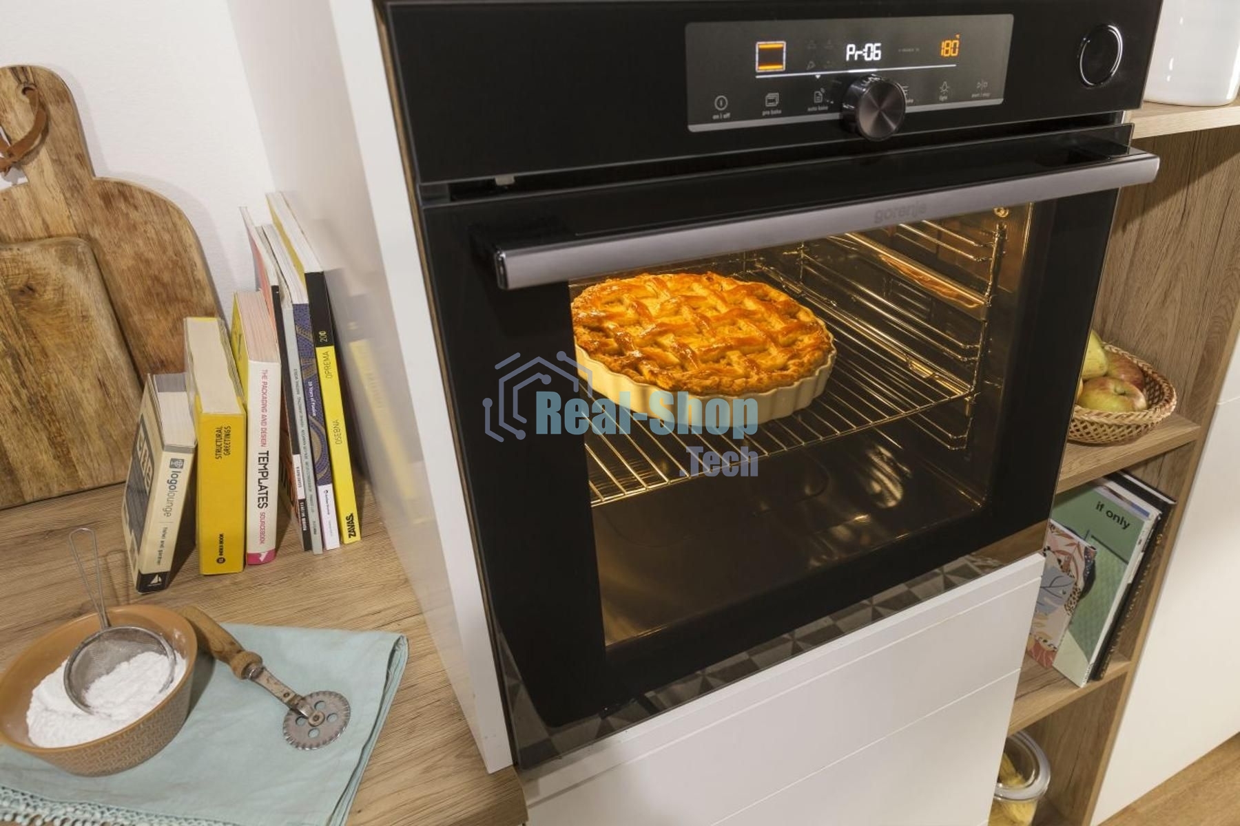 Духовка электрическая Gorenje BO6735E05X, встраиваемая