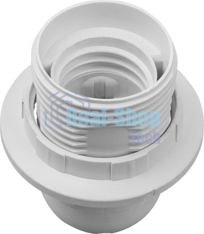 Патрон электрический Navigator NLH-PL-R1-E27 с кольцом термопластик