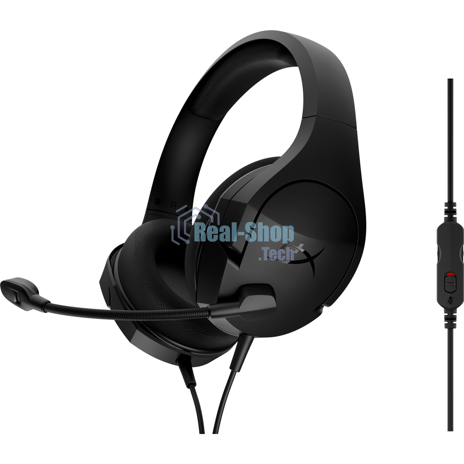 Гарнитура проводная Logitech Headset Logitech H390 USB черный