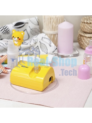 Ингалятор OMRON NE-C24 Kids компрессорный, детский, желтый