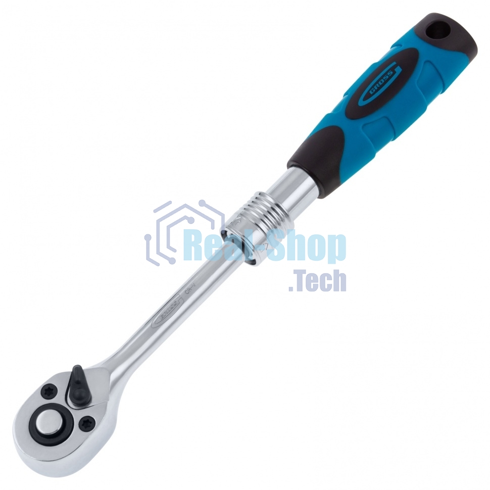 Ключ телескопический Gross 14074 трещоточный 1/4