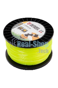 Леска для триммера Denzel квадрат 1,6мм х 370м, на DIN катушке FLEX CORD