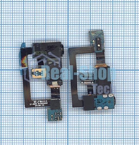 Шлейф для Samsung Galaxy S GT-i9000 с аудио разъемом и динамиком