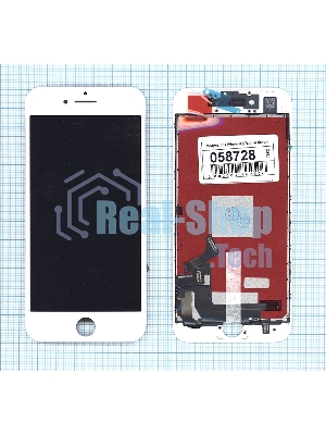 Дисплей для iPhone 8 в сборе с тачскрином (Tianma), белый