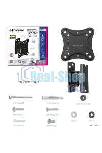 Кронштейн для телевизора Kromax CORBEL-1 черный 10