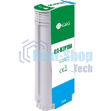 Картридж струйный G&G GG-B3P19A №727 голубой (130 мл) для HP DJ T920/T1500