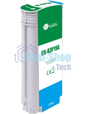 Картридж струйный G&G GG-B3P19A №727 голубой (130 мл) для HP DJ T920/T1500