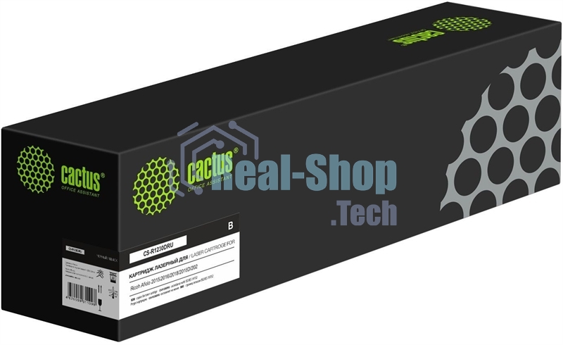 Картридж лазерный Cactus CS-R1230DRU черный (9000 стр.) для Ricoh Aficio 2015/2016/2018/2018D/2020/2020D/MP 1500/MP 1600/MP 1600L/MP 1900/MP 2000/MP 2000L/MP 2000LN