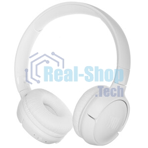 Беспроводные наушники JBL Tune 520BT белый, накладные, Bluetooth, быстрая зарядка, складная конструкция