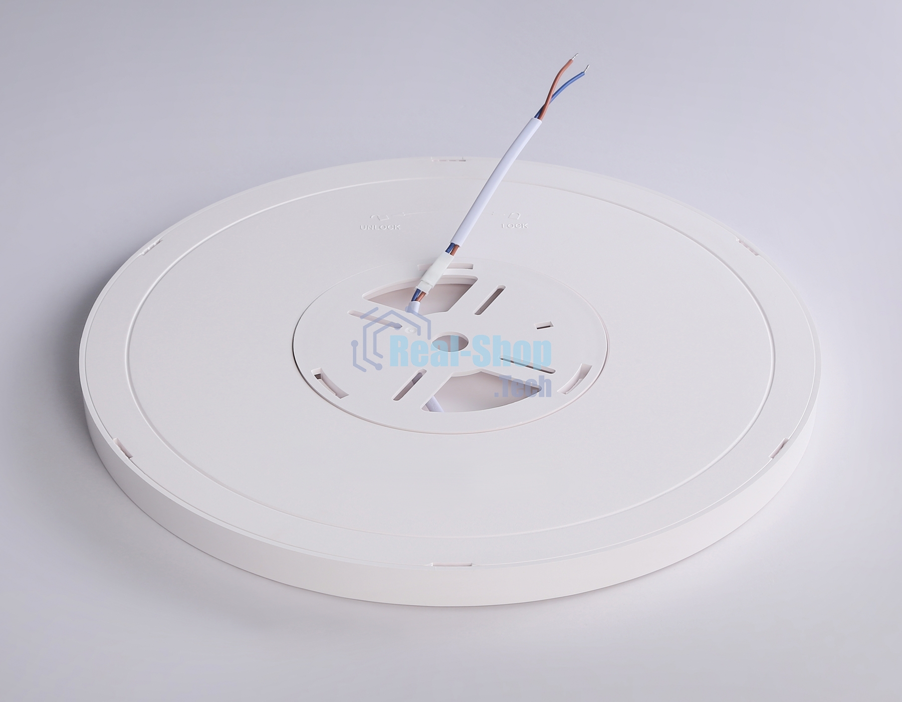 Светильник светодиодный ультратонкий Ambrella light FZ1905 WH белый IP54 26W 3000K-6500K CCT-переключатель D370*25 (Без ПДУ)