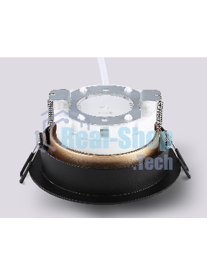 Светильник Ambrella light TN52334 SBK/SGD черный песок/золото песок GX53 max 12W D115*25