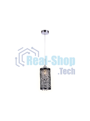 Светильник Ambrella light TR3637 CH/BK хром/черный E14 max 40W D130*1100