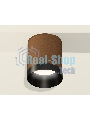 Светильник Ambrella Light XS6304010 SCF/PBK кофе песок/черный полированный MR16 GU5.3 (C6304, N6131)
