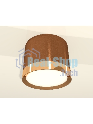 Светильник Ambrella Light XS8117001 SCF/PYG кофе песок/золото желтое полированное GX53 (C8117, N8124)